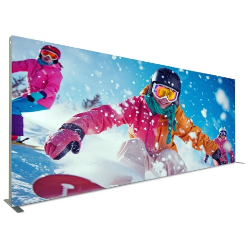 Portable lightbox 6 x 2 m