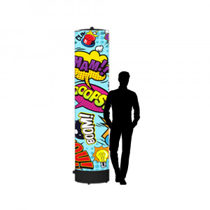Totem gonflabil expozitional personalizat 3 m