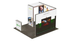 Stand Expo LED personalizat Pluto