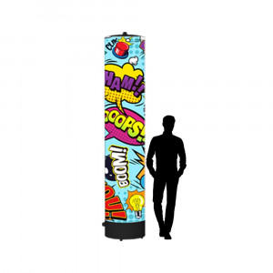 Totem gonflabil expozitional personalizat 3.5 m