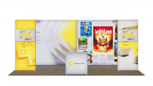 Stand Expo LED portabil Artemis