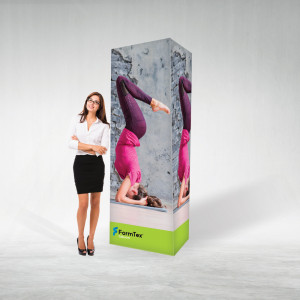 pop up textil sistem click coloana patrat