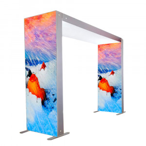 Portable LED LightBox Arch 1 x 2 x 2.25 m