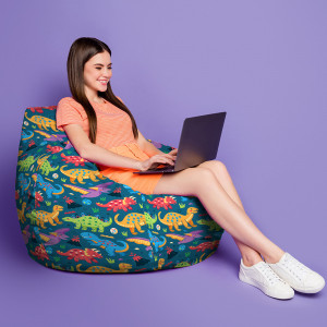 Fotoliu Puf BEAN BAG Personalizat Soft Touch