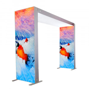 Arcada luminoasa portabila 1 x 2 x 2.25 m