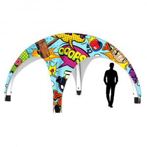Cort gonflabil personalizat 5 x 5 m