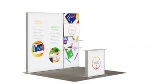 Stand Expo LED portabil Minerva