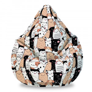 bean bag textil personalizat soft touch