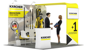 Messestand Expo Alpha