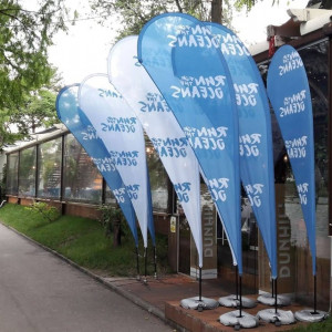 steag personalizat expozitional lacrima L