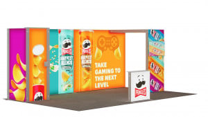 Stand Expo LED portabil Hera