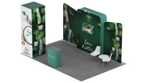 Stand Expo personalizat Flora