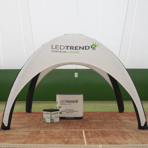 Cort gonflabil personalizat expozitional 5 x 5 m