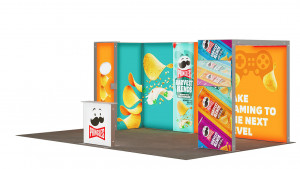 Messestand Expo LED Hera