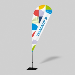 Tropfenflagge M
