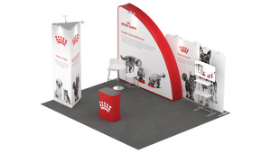 Stand Expozitional portabil Nero