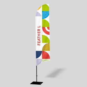 Bandera pluma L