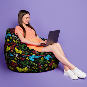 bean bag personalizat soft touch
