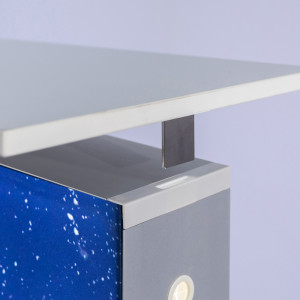 Desk portabil luminos