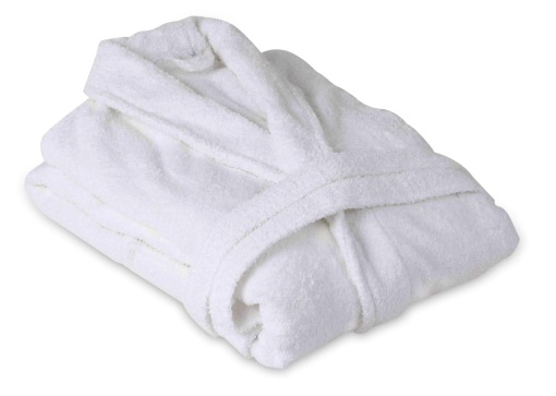 Halat de baie alb hotel Somnart unisex 100% bumbac, 400gsm, marimea XL