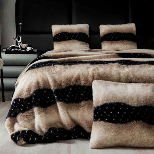 Луксозно одеяло Jo-Jo Home, тип кожа от Норка + 2 калъфки, 200x230 см, с цип, PBN-05