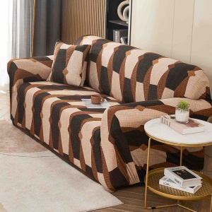 Еластичен калъф за 2-местен диван + подарък калъфка за възглавница, HEJ2-19