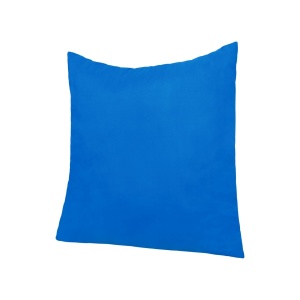 Perna 60x60 Somnart Belina, microfibra, lavabila la masina, vidata, Albastru - Img 1