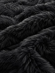 Пухкава олекотена завивка Fluffy 200×230 см с 2 калъфки, 3 части, черен – Johnny Home FA-10 - Img 4