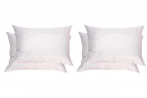 Set 4 perne matlasate Somnart, 50x70 cm, microfibra cu fibre de carbon - Img 3