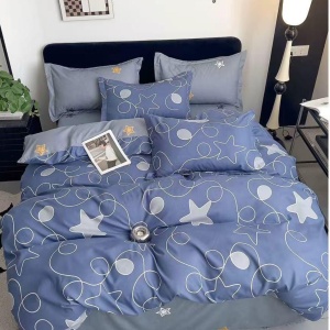 Спално бельо за двойно легло, 6 части, R60-606