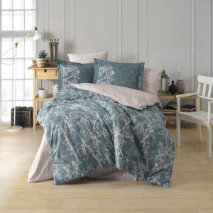 Спално бельо от поплин памук Hobby Home, 100% памук, за двойно легло, 4 части, 1031-9-1-16