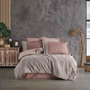 Спално бельо от поплин памук Hobby Home, 100% памук, за двойно легло, 4 части, 1031-9-1-7