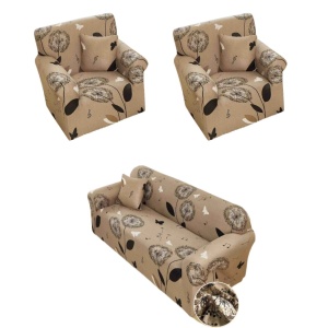 set huse fotolii si canapea culoare bej