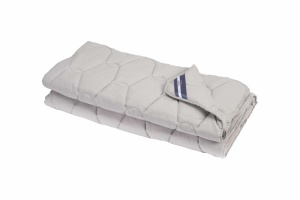 Set Pilota bumbac Somnart Bella 200x220cm 200g model biscuite + 2 perne bumbac Somnart Bella, 50x70cm, Gri – продуктова снимка за продуктовата галерия