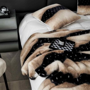 Луксозно одеяло Jo-Jo Home, тип кожа от Норка + 2 калъфки, 200x230 см, с цип, PBN-05 - Img 2