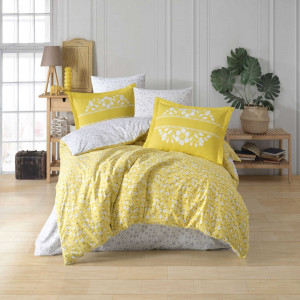 Спално бельо от поплин памук Hobby Home, 100% памук, за двойно легло, 4 части, 1031-9-1-5