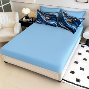 cearceaf cu elastic finet bleu jojo home