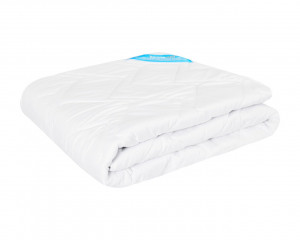 Pilota antiacarieni, Somnomed, microfibra alba, 150x200, umplutura de vara, 120 gsm – продуктова снимка каталожна визуализация