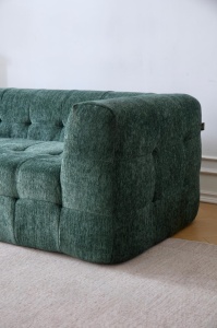 Brat dreapta canapea verde memory foam monobloc