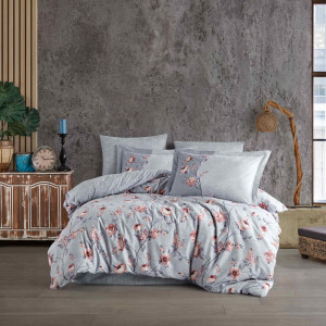 Спално бельо от поплин памук Hobby Home, 100% памук, за двойно легло, 4 части, 1031-9-1-4