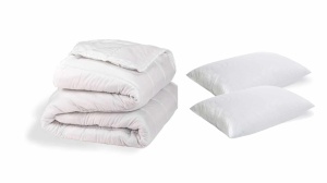 Set Confort Somnart pilota 200x220 cm + 2 perne 50x70 cm, microfibra - Img 1