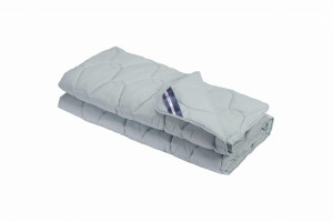 Set Pilota bumbac Somnart Bella 150x200cm 200g model biscuite + 1 perna bumbac Somnart Bella, 50x70cm, Gri - Img 5