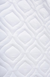 Pilota de vară 200x220 Somnart Belina, microfibra, lavabila la masina, vidata, Alb – продуктова снимка за продуктовата галерия