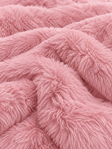 Пухкава олекотена завивка Fluffy 200×230 см с 2 калъфки, 3 части, розов – Johnny Home FA-05 - Img 4