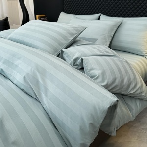 Спален комплект Damasc Deluxe от 100% памук, 6 части, ментовозелен, JoJo Home, DMB-11 – продуктова снимка за онлайн каталог