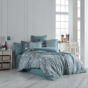 Спално бельо от поплин памук Hobby Home, 100% памук, за двойно легло, 4 части, 1031-9-1-9