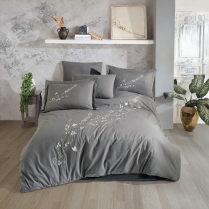 Спално бельо от поплин, 100% памук, за двойно легло, Hobby Home, 4 части, HBP-32