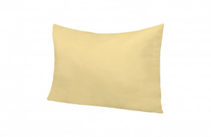 Perna 50x70 Somnart Belina, microfibra, lavabila la masina, vidata, Galben - Img 2
