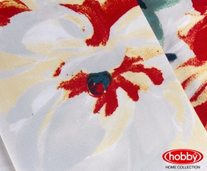 Луксозно спално бельо от Памучен сатен Deluxe, за двойно легло, Hobby Home, 6 части, HBS-26 - Img 3