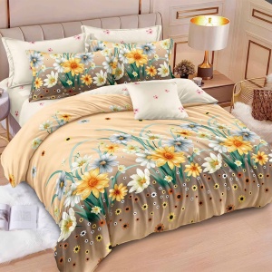 Спално бельо за двойно легло, 6 части, R60-469